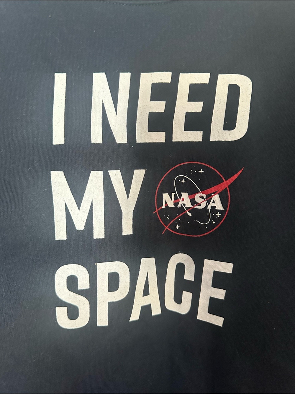League Kids Navy Tee with NASA logo